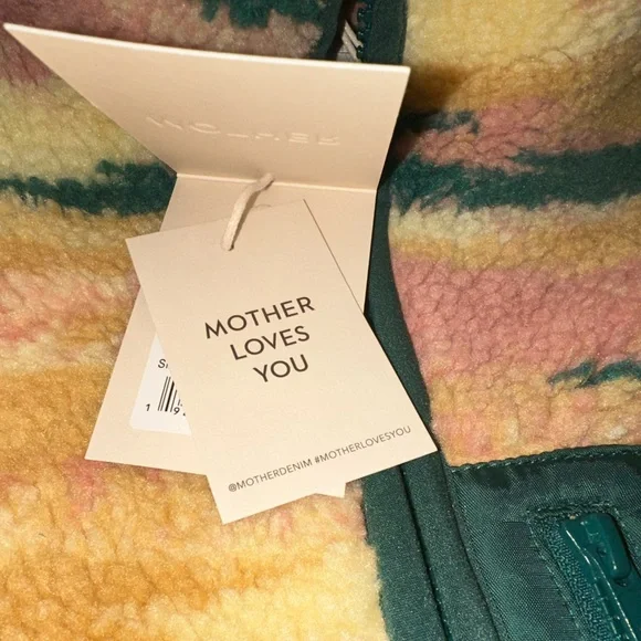 MOTHER Multicolor Sherpa Jacket - Picture 12 of 15